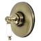 Kingston Brass KB3003PL Volume Control with Lever Handle, Antique Brass KB3003PL - alternate 1